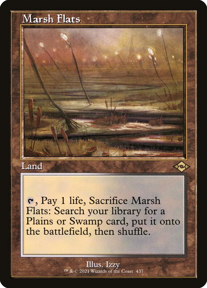 Marsh Flats, Modern Horizons 2 Card Art