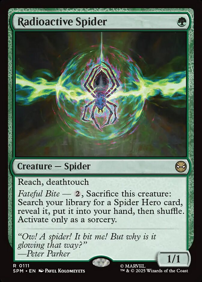 Radioactive Spider, Marvel&