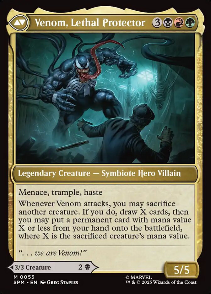 Eddie Brock // Venom, Lethal Protector, Marvel&