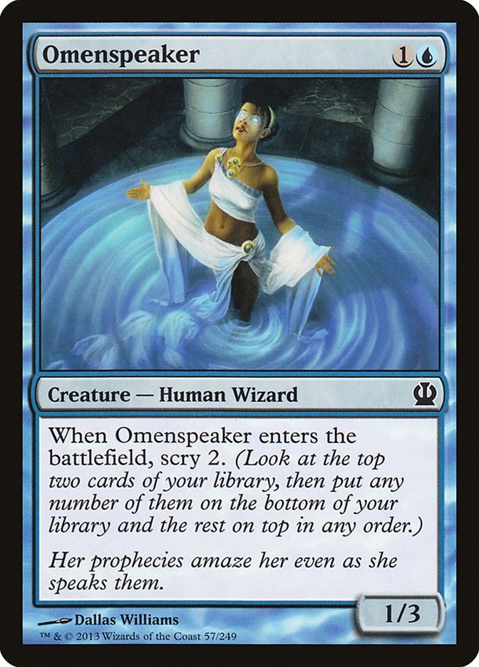 Omenspeaker, Theros Card Art