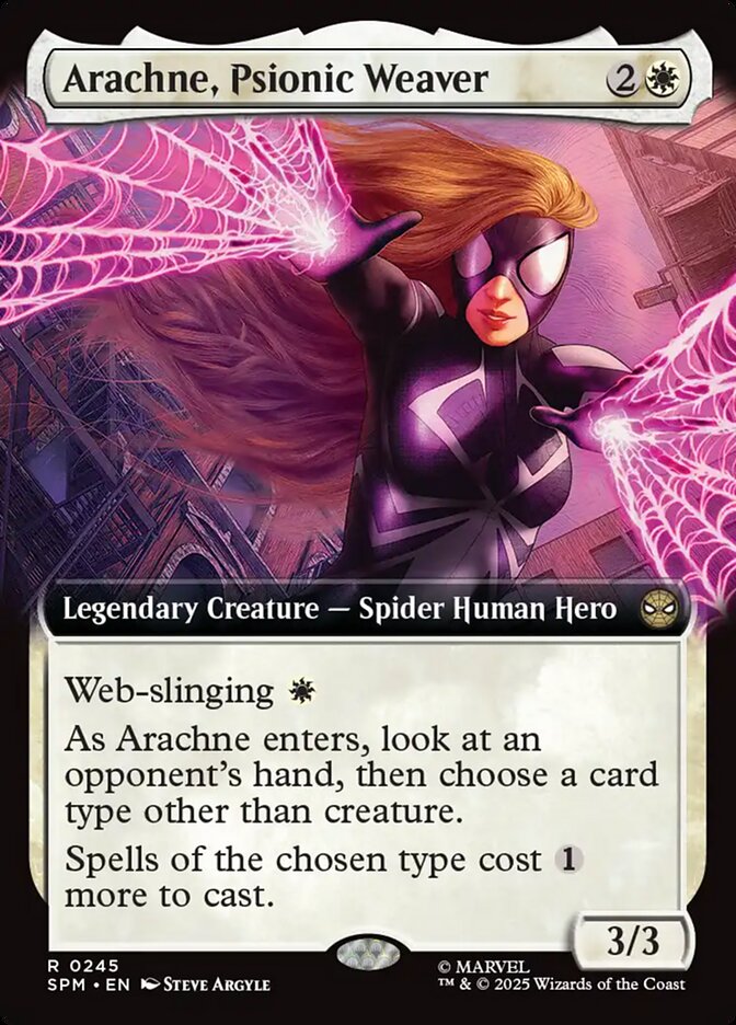 Arachne, Psionic Weaver, Marvel&