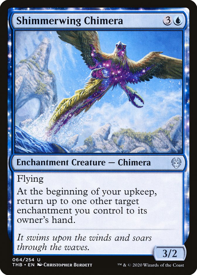 Shimmerwing Chimera, Theros beyond death Card Art