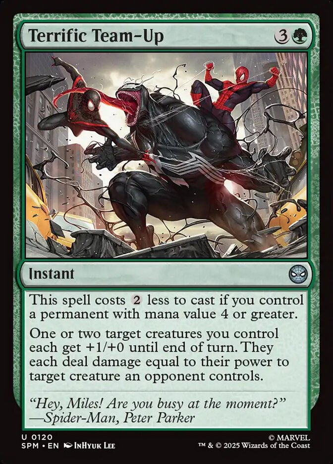 Terrific Team-Up, Marvel'S Spider-Man Card Art