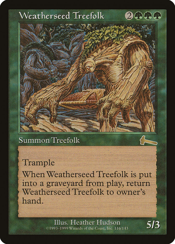 Weatherseed Treefolk, Urza&