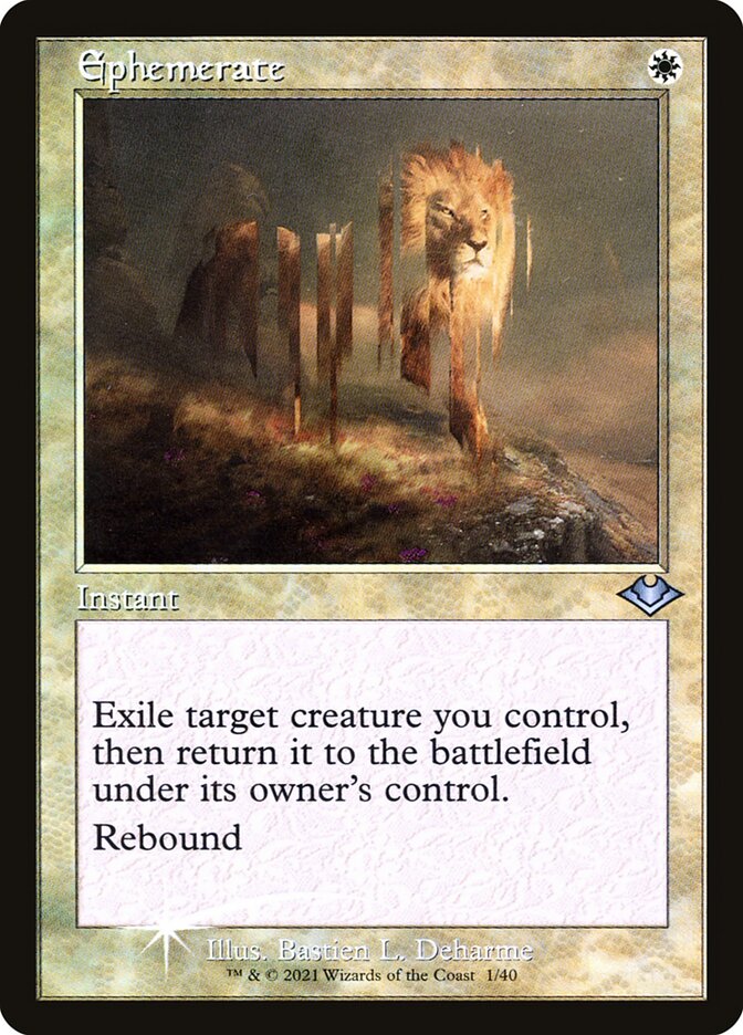 Ephemerate - Etched Foil