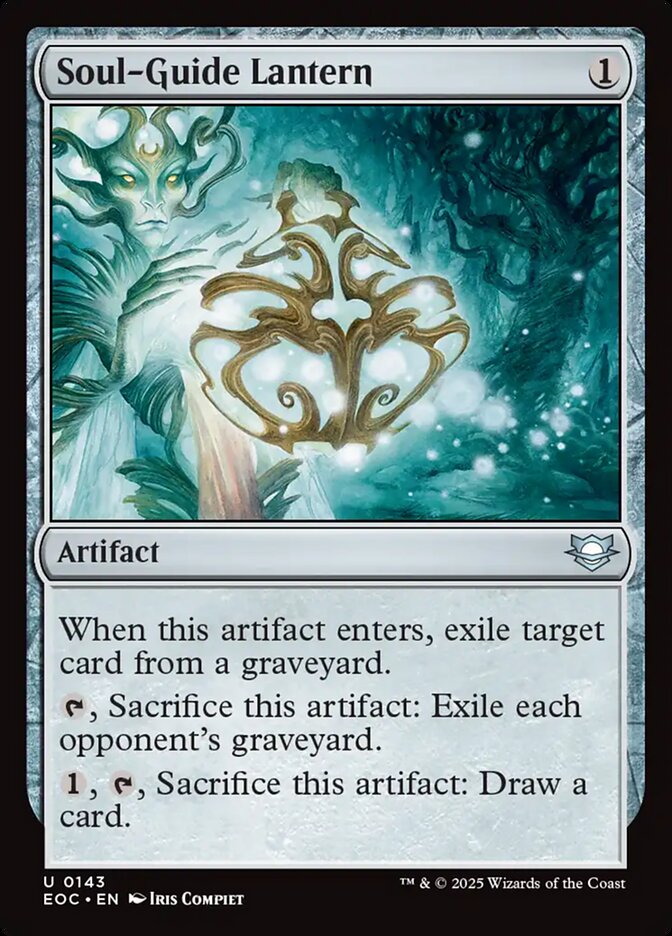 Soul-Guide Lantern, Edge Of Eternities Commander Card Art