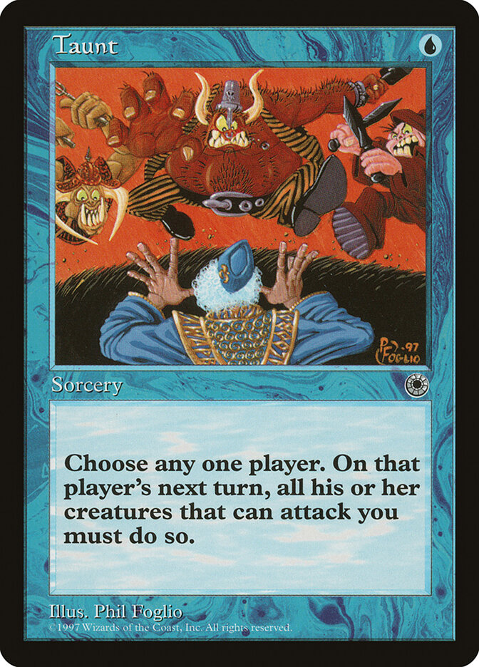 Taunt, Portal Card Art