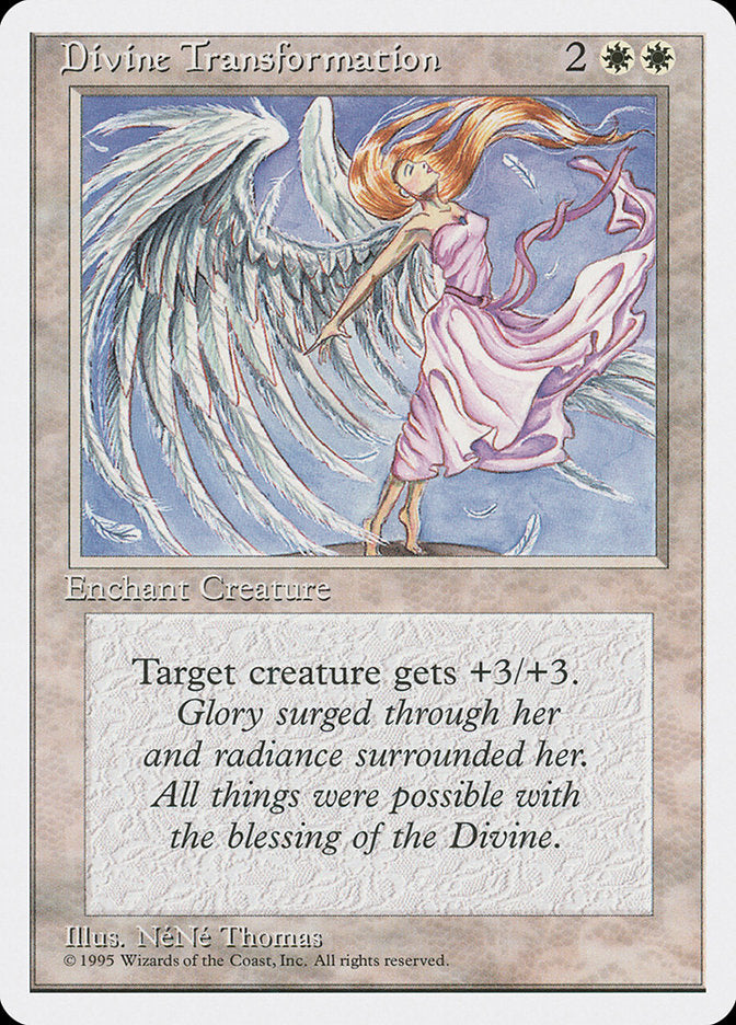 Divine Transformation, Fourth edition Card Art