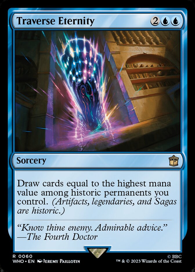 Traverse Eternity, Doctor who Card Art