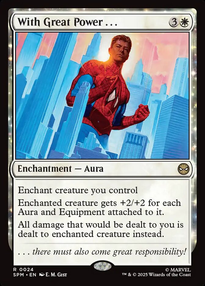 With Great Power . . ., Marvel&