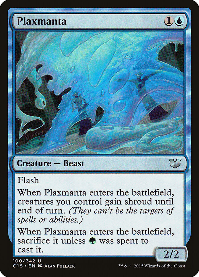 Plaxmanta, Commander 2015 Card Art