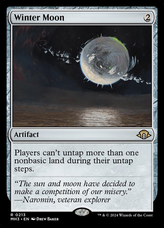 Winter Moon - Foil