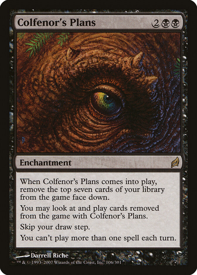 Colfenor's Plans, Lorwyn Card Art