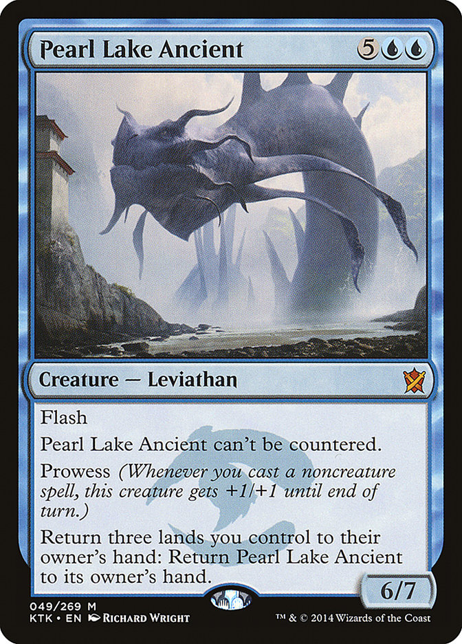 Pearl Lake Ancient, Khans Of Tarkir Card Art