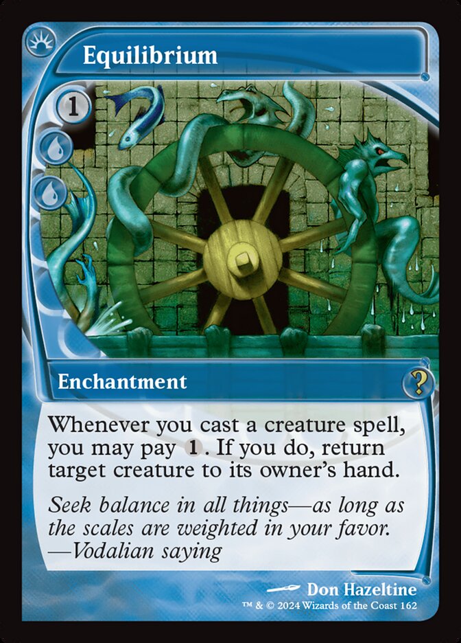 Equilibrium, Mystery Booster 2 Card Art