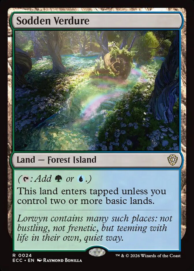 Sodden Verdure, Lorwyn Eclipsed Commander Card Art