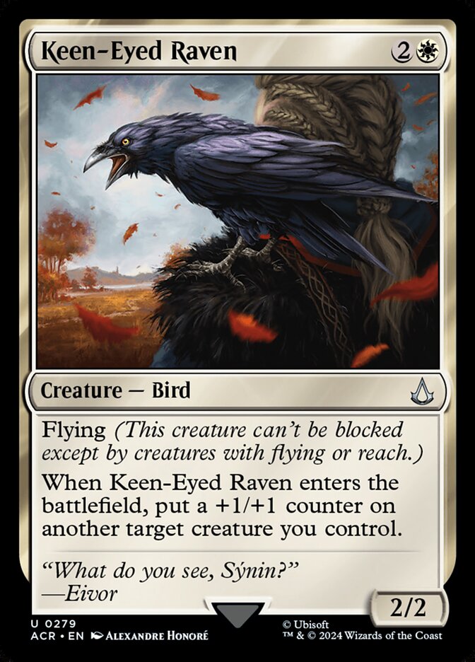 Keen-Eyed Raven, Assassin&
