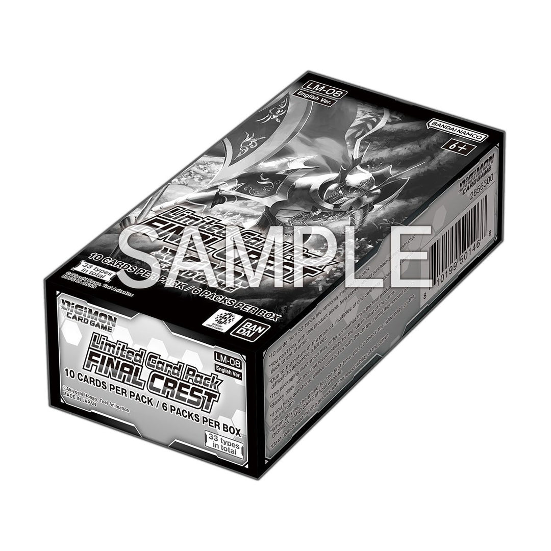 Digimon - Booster Display Box - Limited Card Pack Display FINAL CREST LM-08 - EN