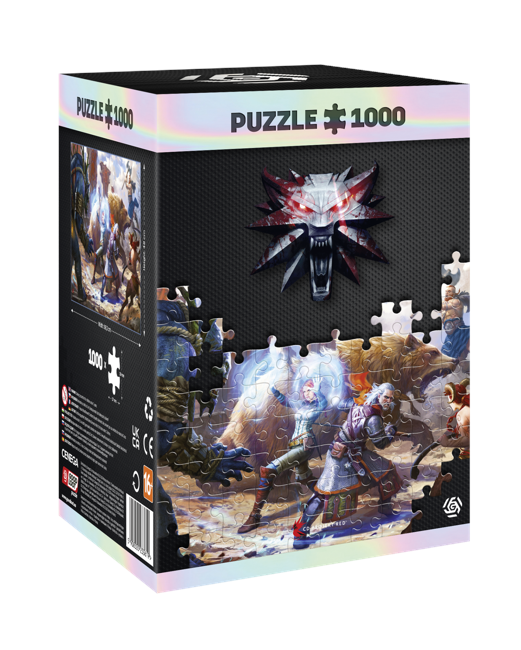 Good Loot - Premium Puzzle - 1000 - The Witcher: Geralt &amp; Triss In Battle