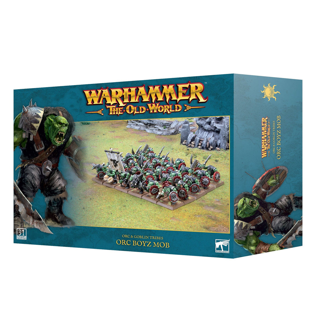 Warhammer: The Old World - Orc &amp; Goblin Tribes - Orc Boyz Mob