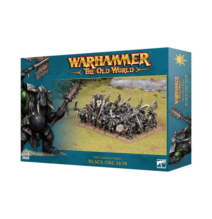 Warhammer: The Old World - Orc &amp; Goblin Tribes - Black Orc Mob