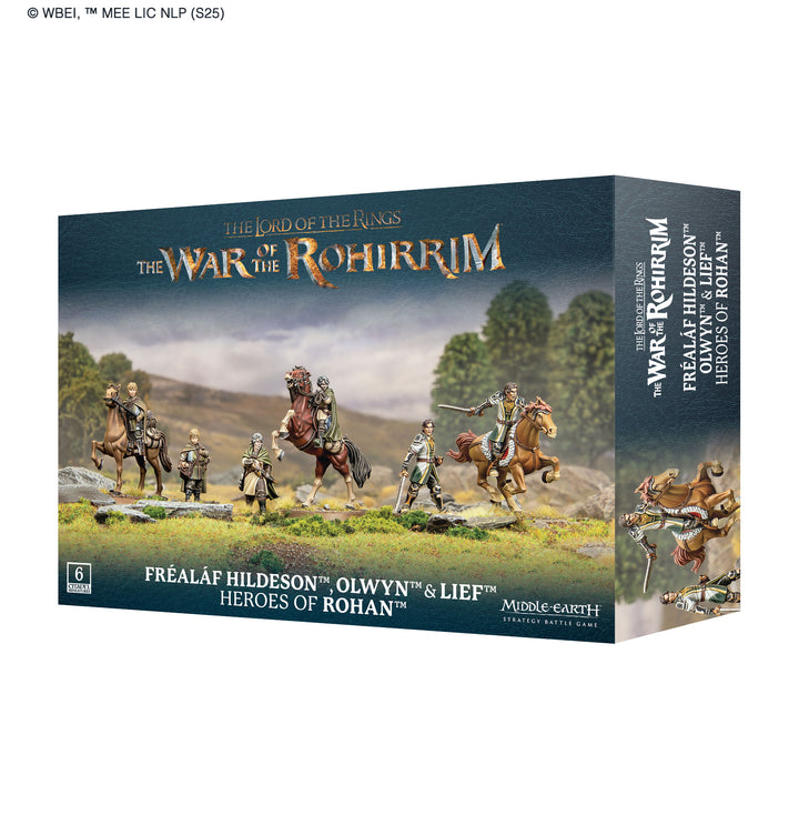 ME:SBG - War of the Rohirrim - Fréaláf Hildeson, Olwyn &amp; Lief - Heroes of Rohan