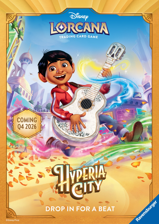 Lorcana Hyperia City pre-release kit