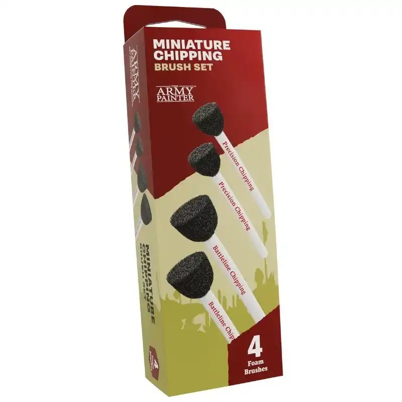 Army Painter - Miniature Chipping Brush Set