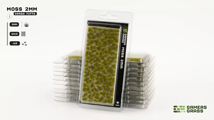 Gamers Grass - Grass Tufts - Moss 2mm