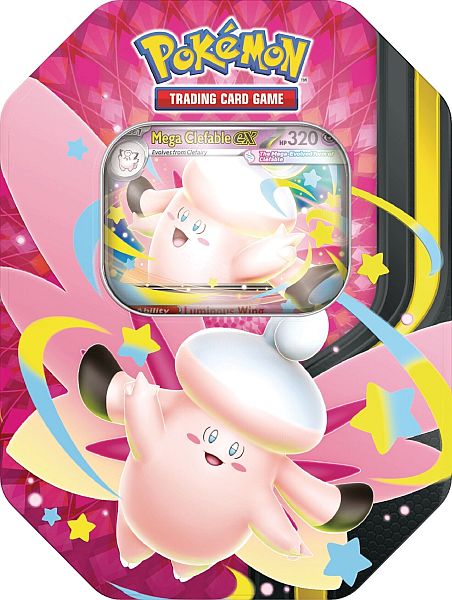 Pokémon - Summer Tin - Mega Clefable ex (Max 1st per kund)