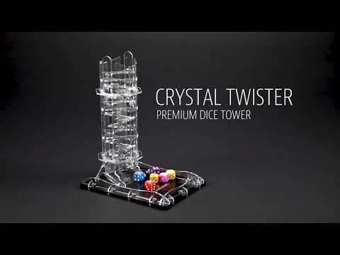 Gamegenic - Crystal Twister - Premium Dice Tower