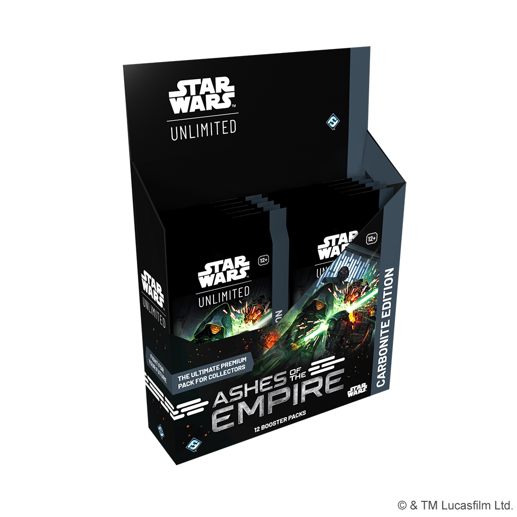 Star Wars: Unlimited - Ashes of the Empire - Carbonite Booster Box Display