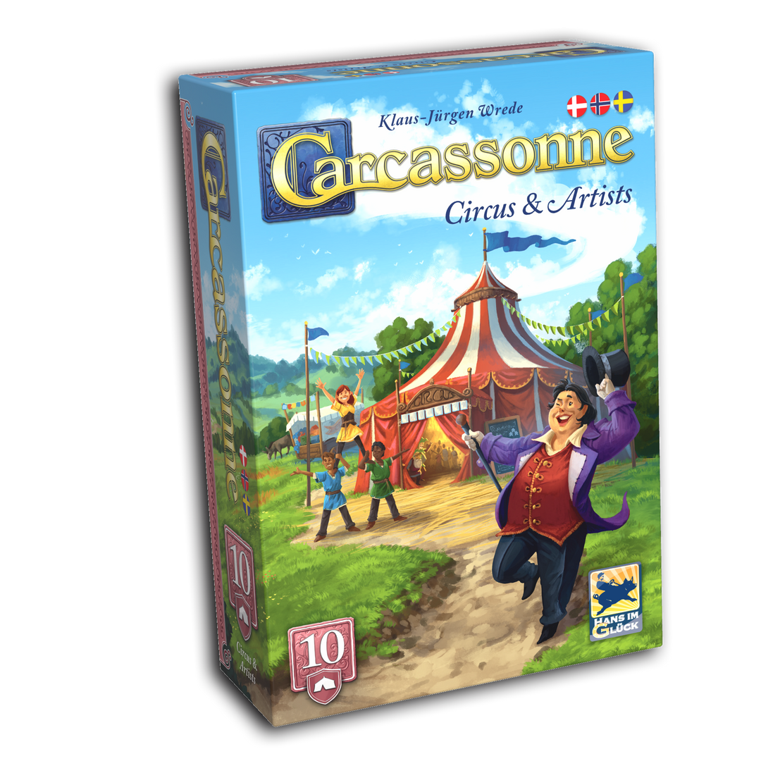 Carcassonne - Expansion - Circus &amp; Artists (Nordic)