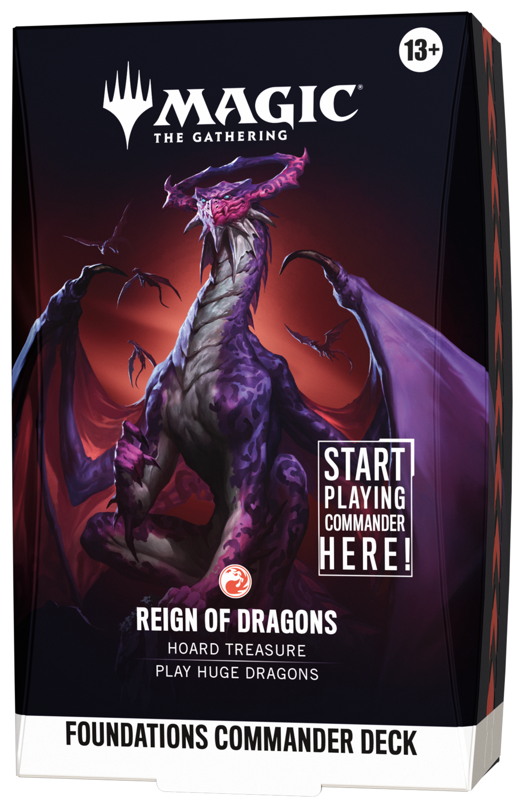 Magic: The Gathering - Foundations Commander Deck - Reign Of Dragons