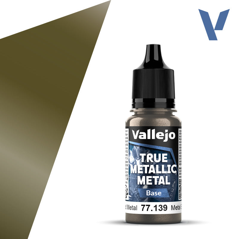 Vallejo - True Metallic Metal - Aged Metal (Base)