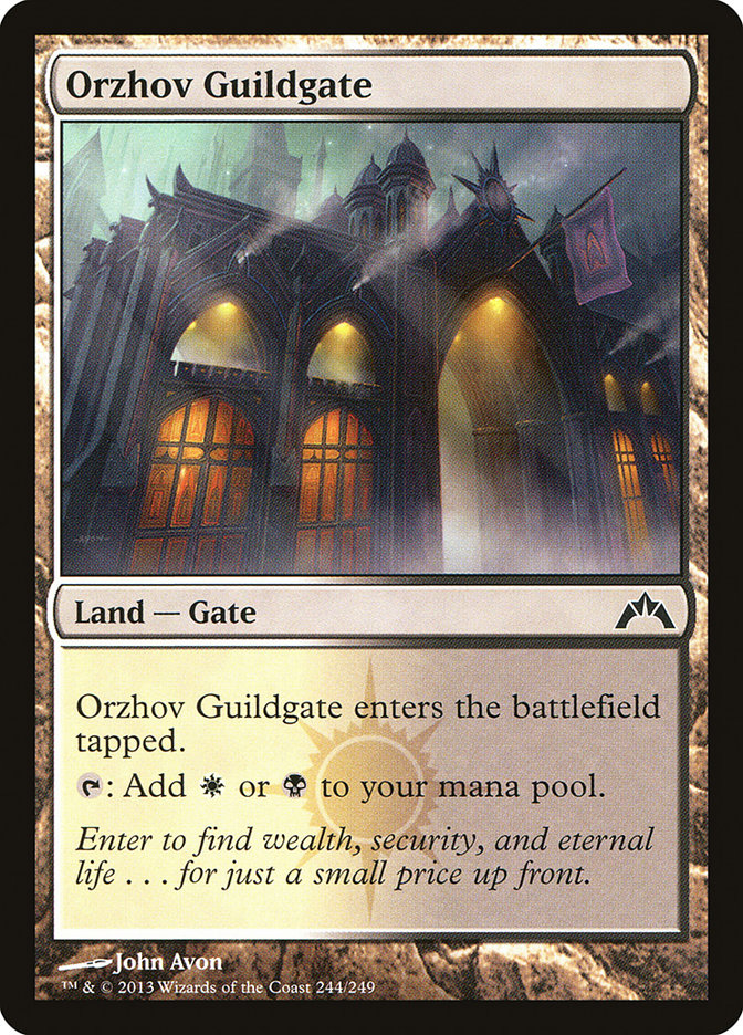 Orzhov Guildgate - Foil