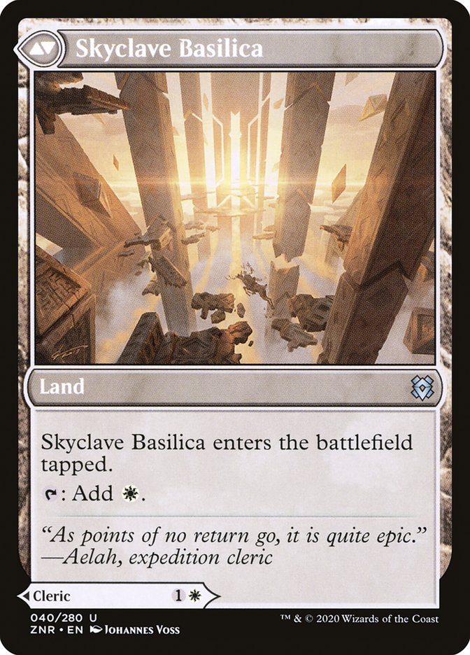 Skyclave Cleric // Skyclave Basilica - Foil