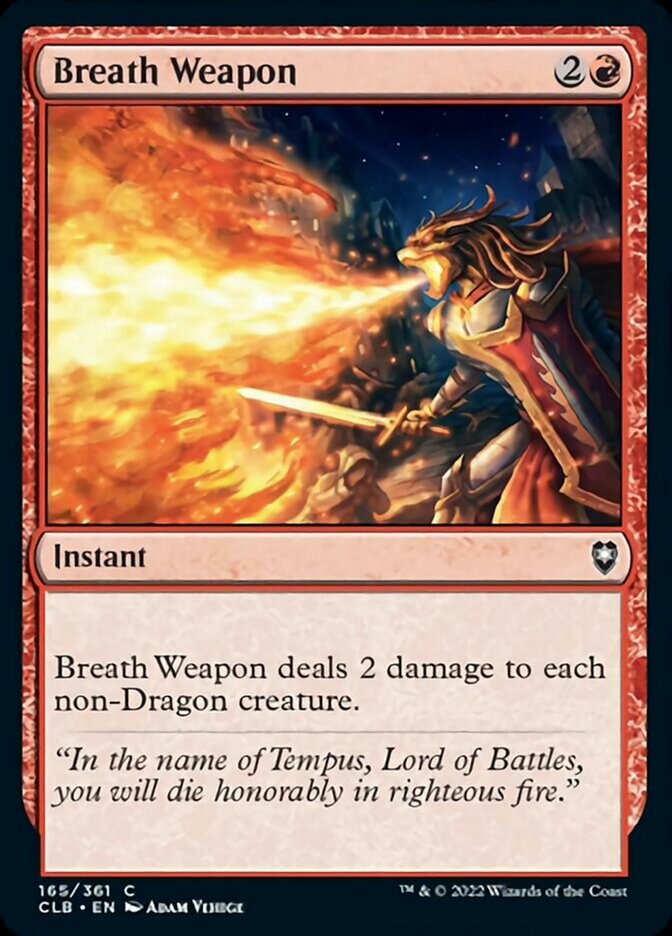 Breath Weapon - Foil