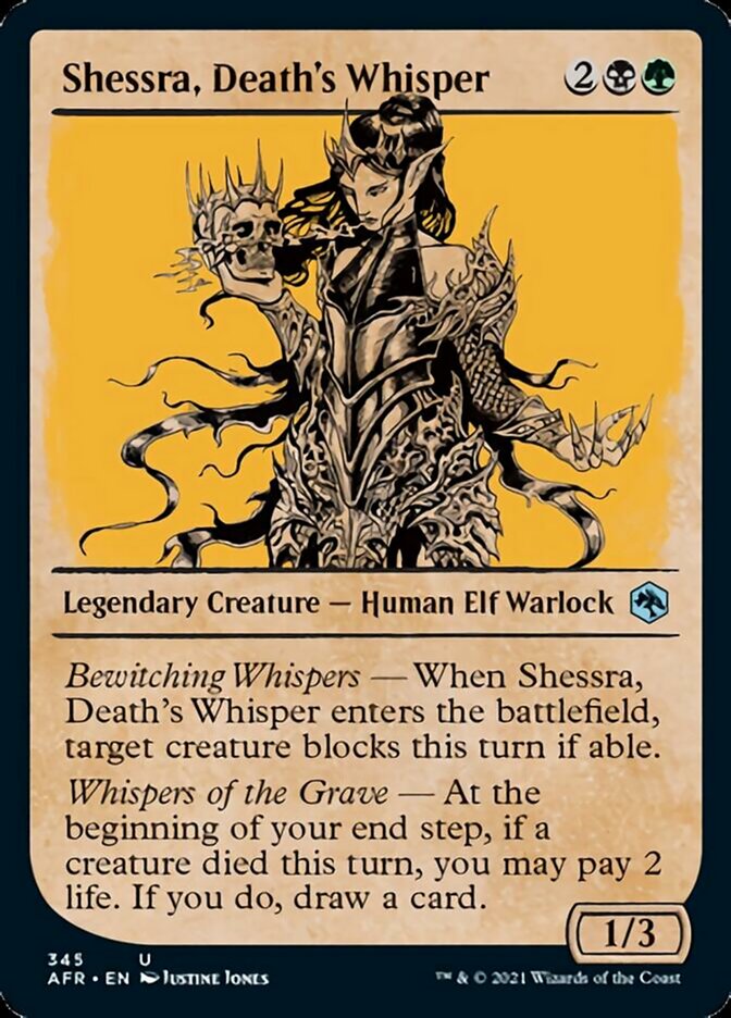 Shessra, Death&