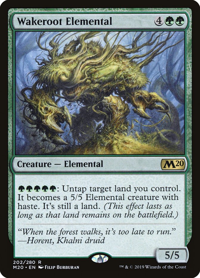 Wakeroot Elemental - Foil