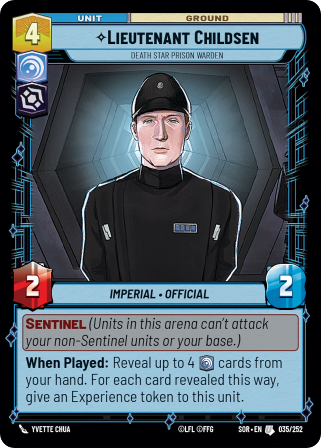 Lieutenant Childsen, Death Star Prison Warden