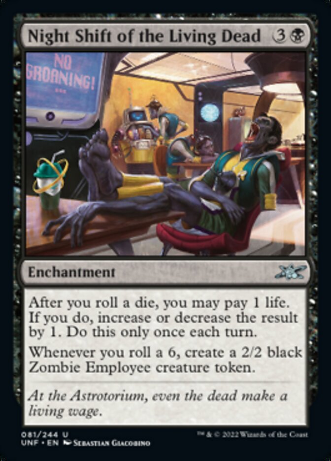 Night Shift of the Living Dead - Foil