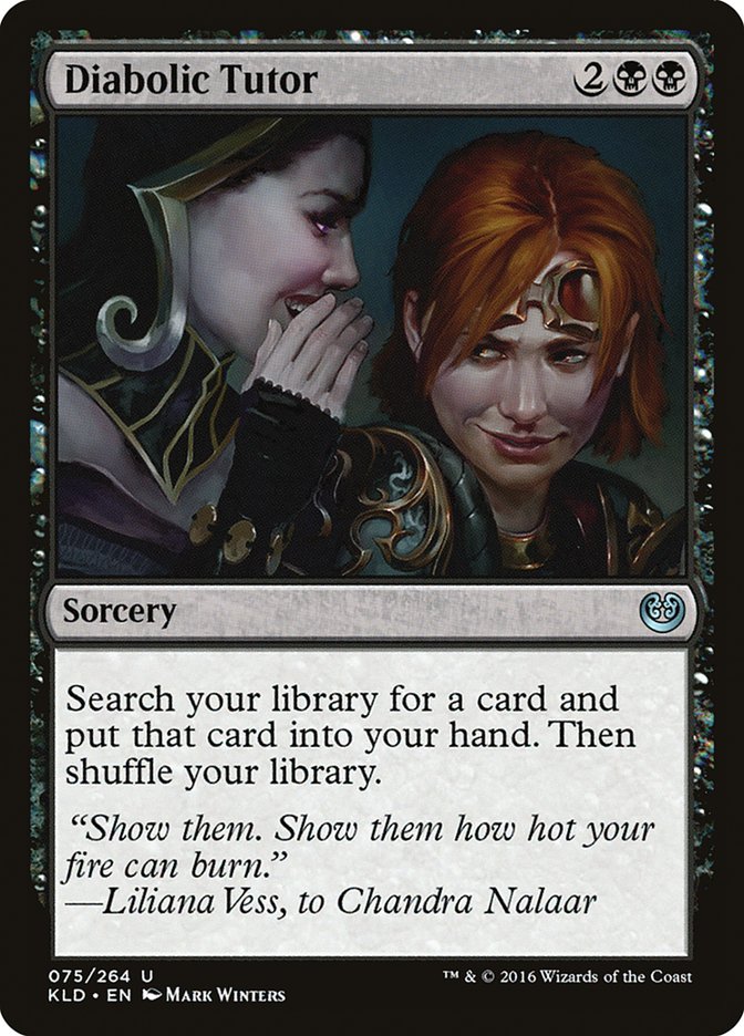 Diabolic Tutor - Foil