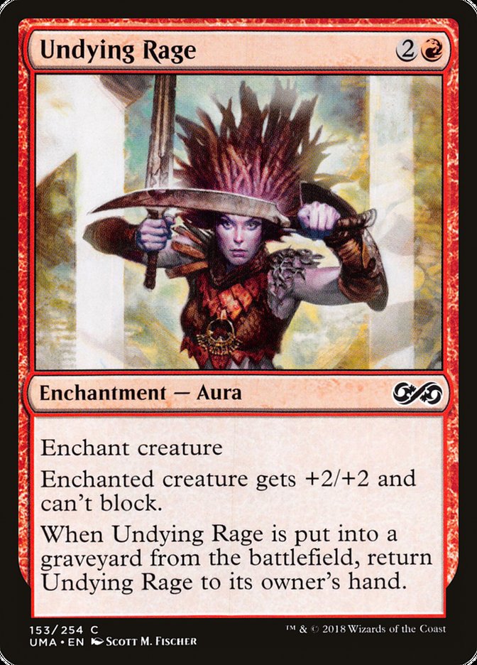 Undying Rage - Foil