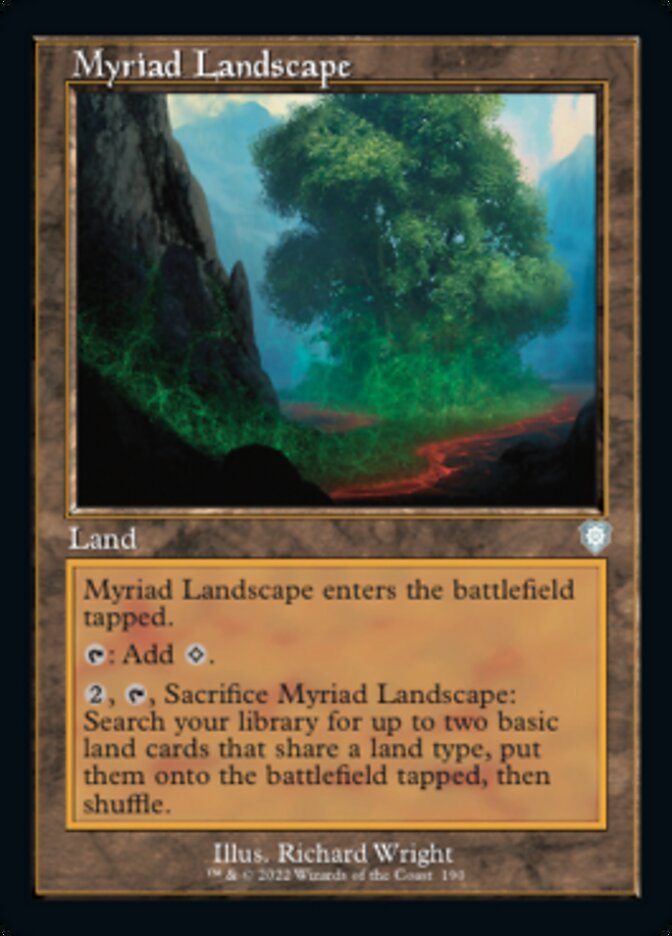 Myriad Landscape - Foil