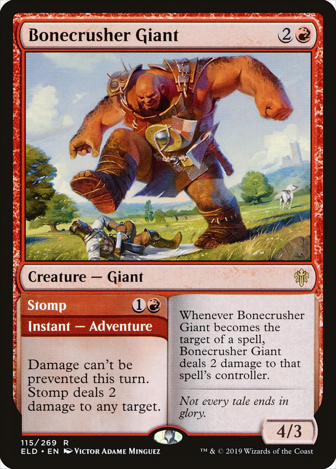 Bonecrusher Giant // Stomp - Foil