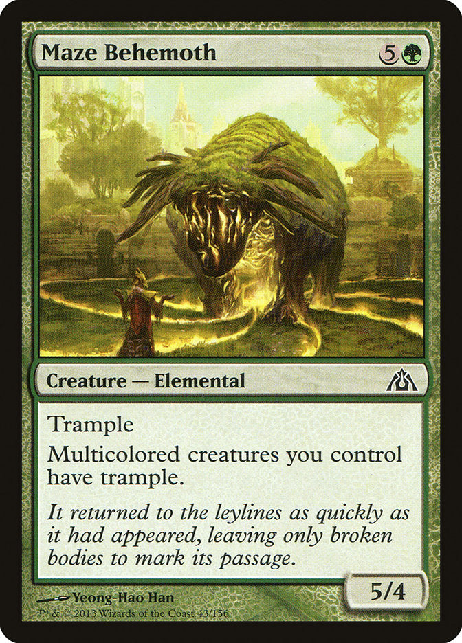 Maze Behemoth - Foil