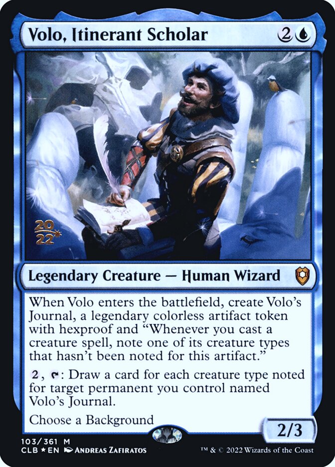 Volo, Itinerant Scholar - Foil