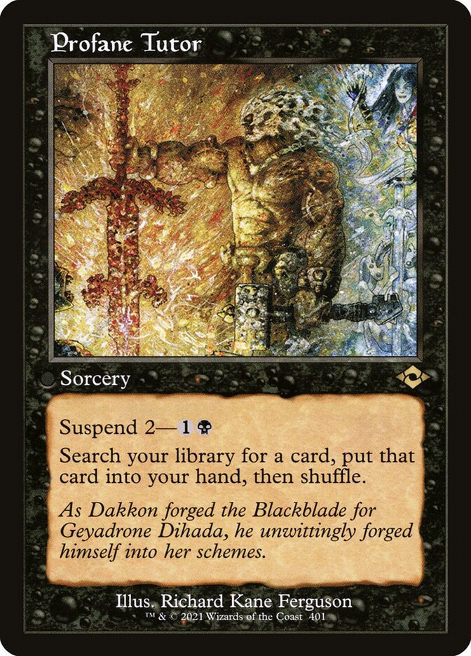 Profane Tutor - Foil