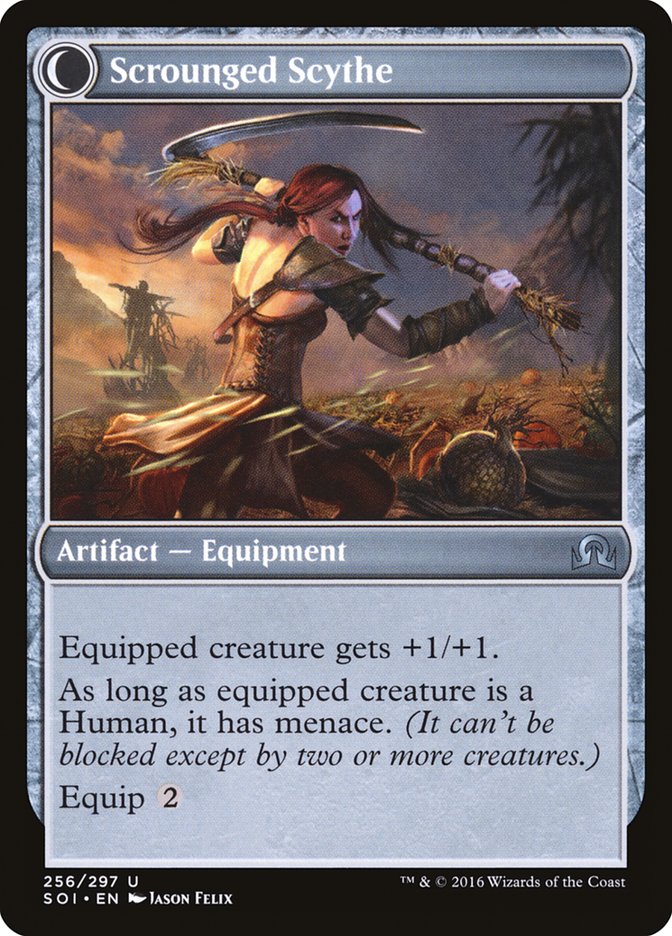 Harvest Hand // Scrounged Scythe - Foil